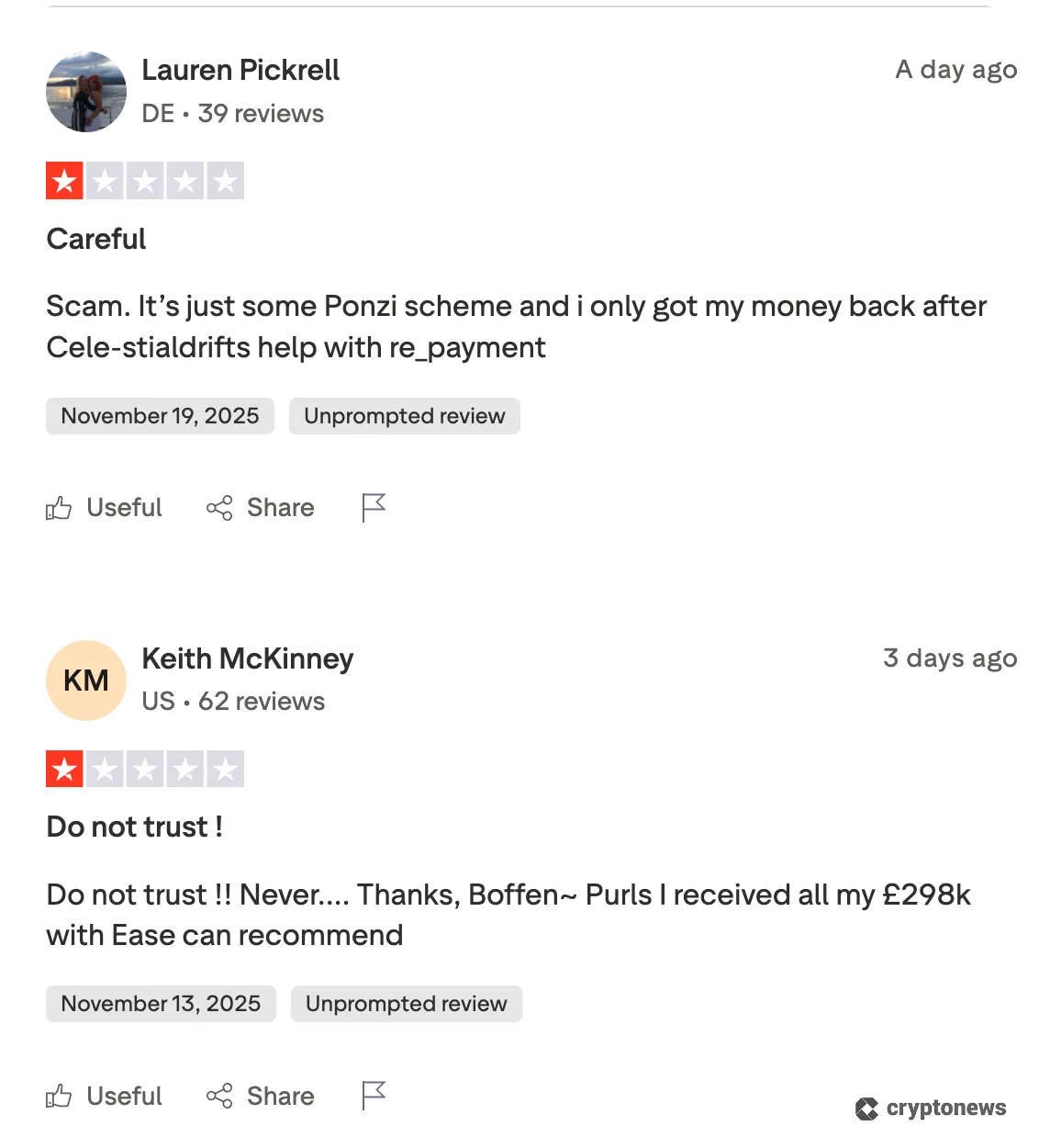 review of qubetics on trust pilot