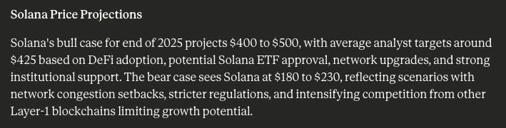 claude ai predicts sol