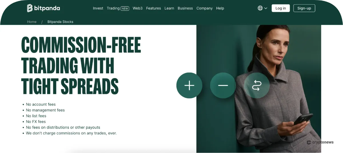BitPanda Commission Free