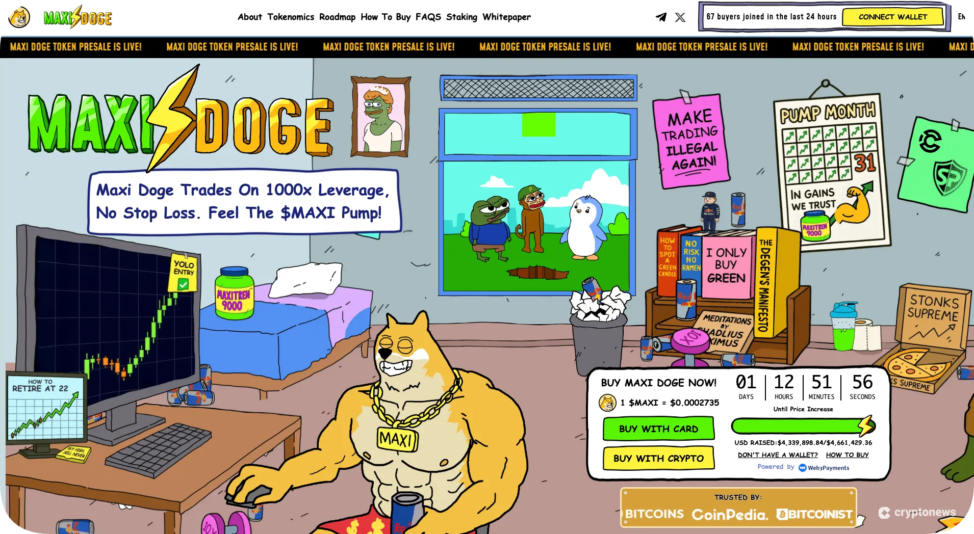 maxi doge is a good alternative to dogecoin