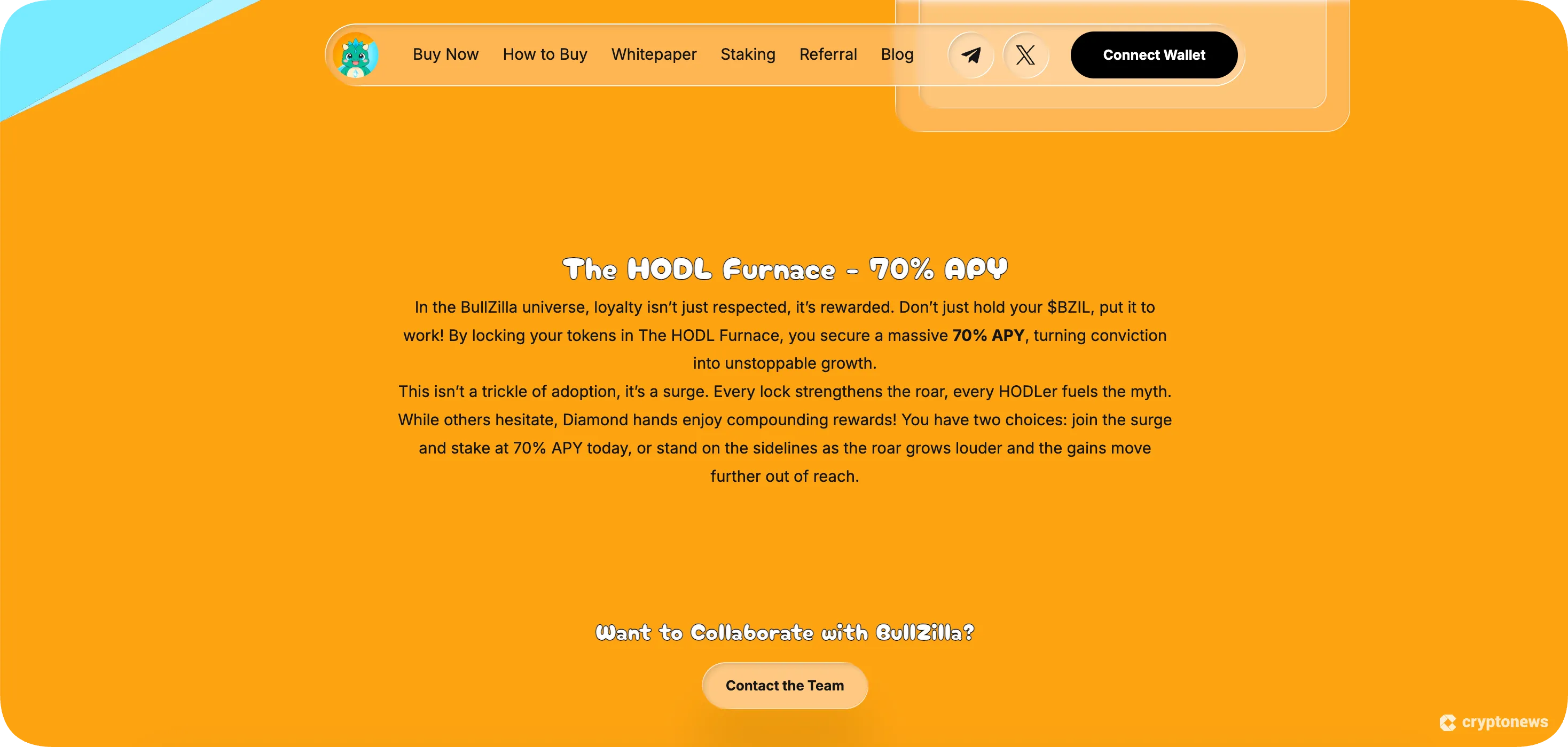 bullzila staking page