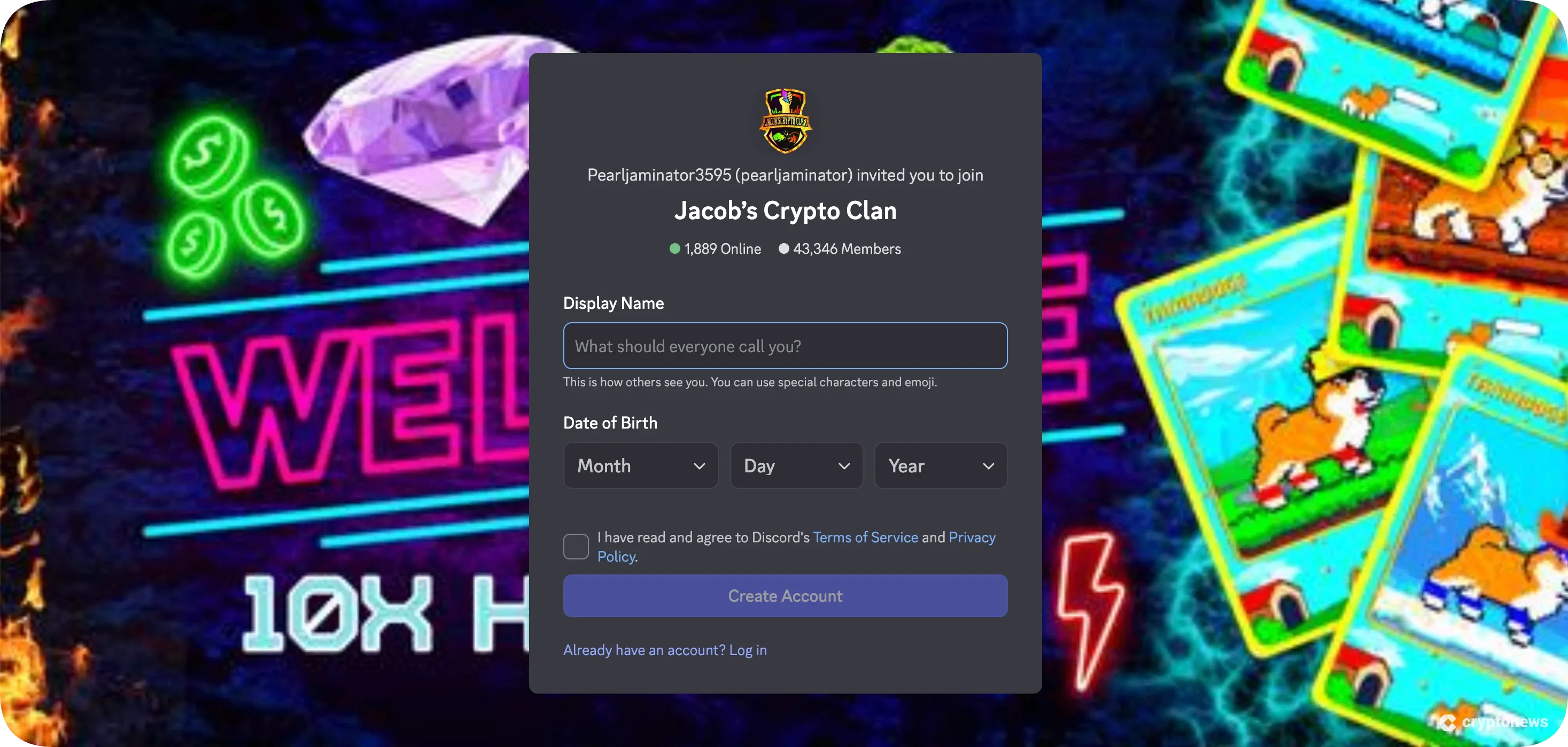 jacob crypto bury discord channel