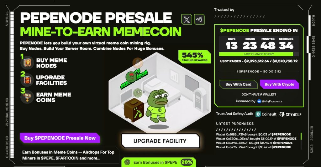 pepenode crypto presale