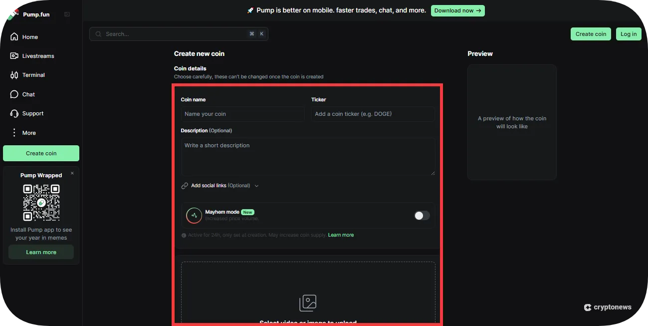 how to create a meme coin solana step 3