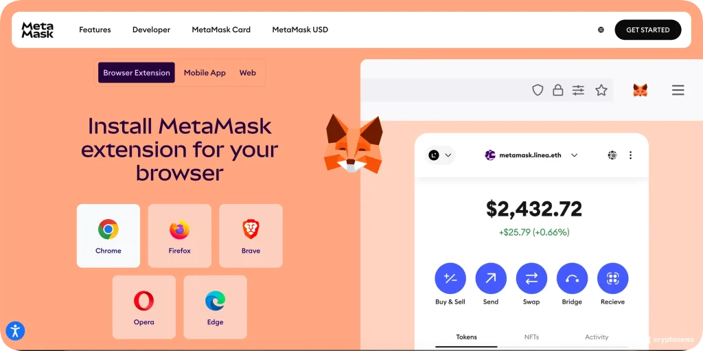 metamask download page