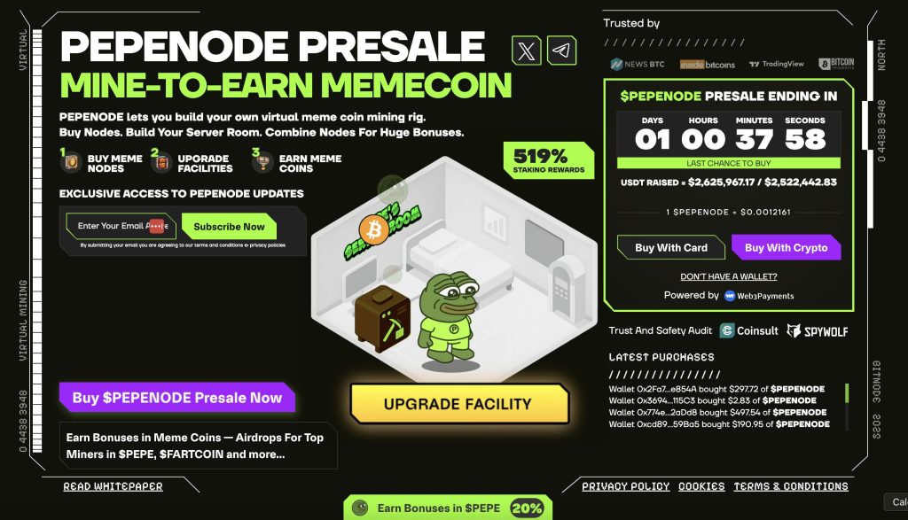 pepenode crypto presale