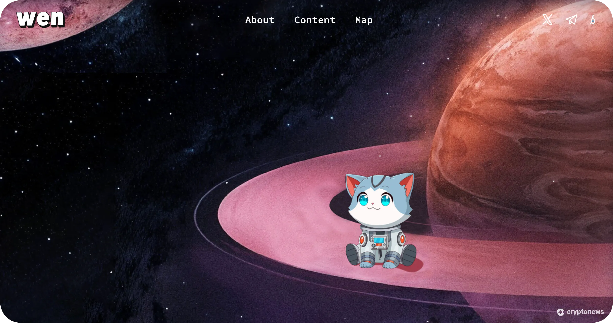 screenshot of Wen (WEN) – Community Token Integrated Into the Solana Network