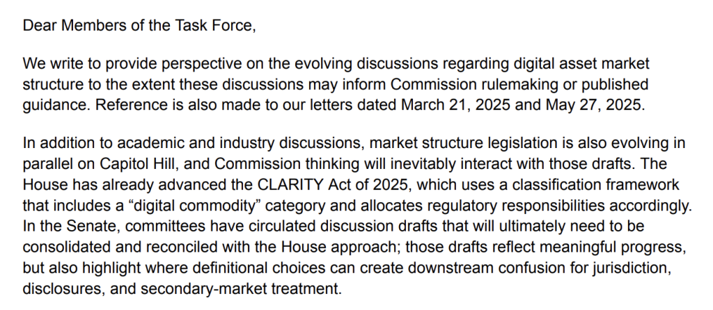 ripple letter to the sec