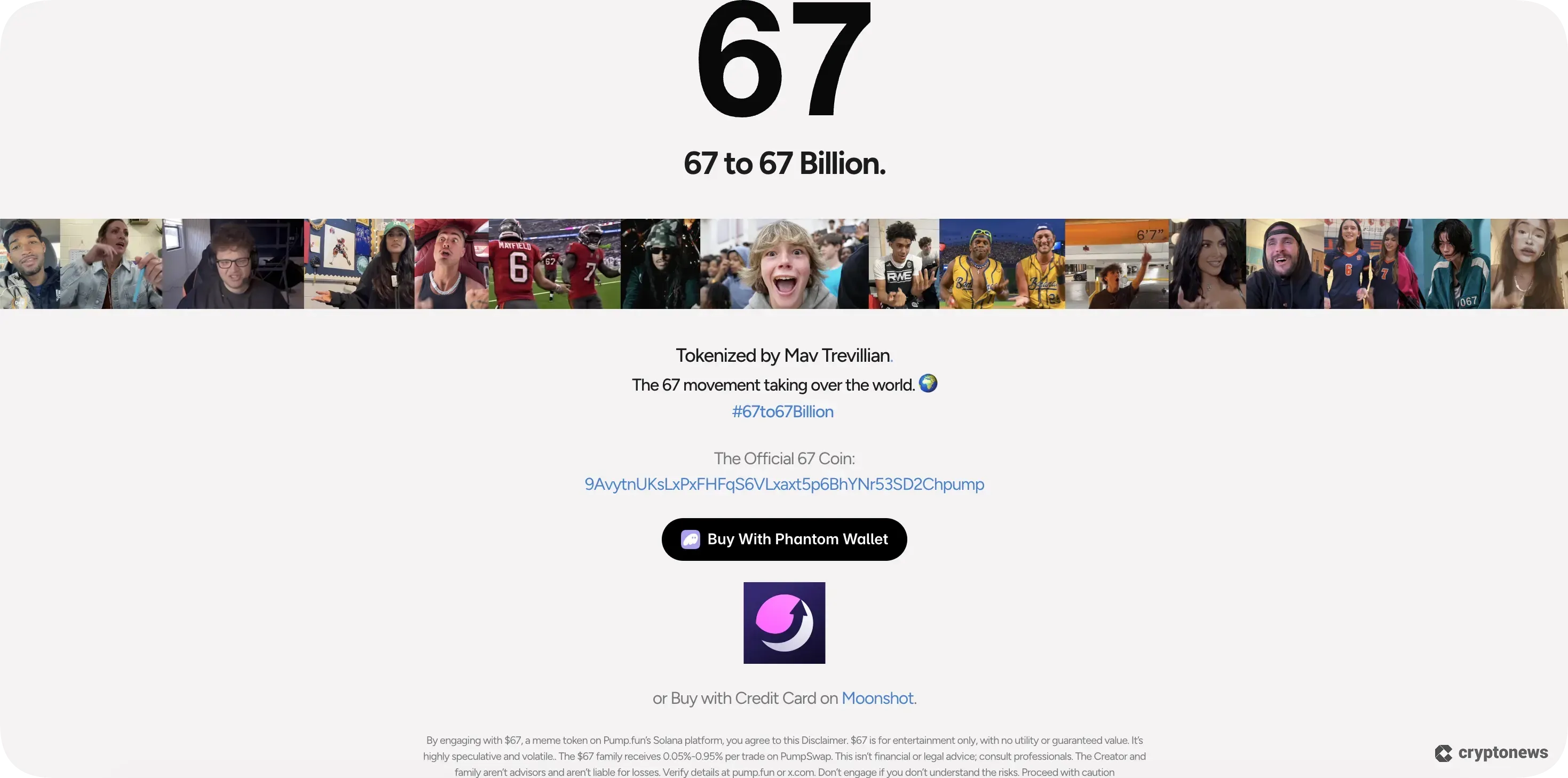 the official 67 best meme coins january 2026