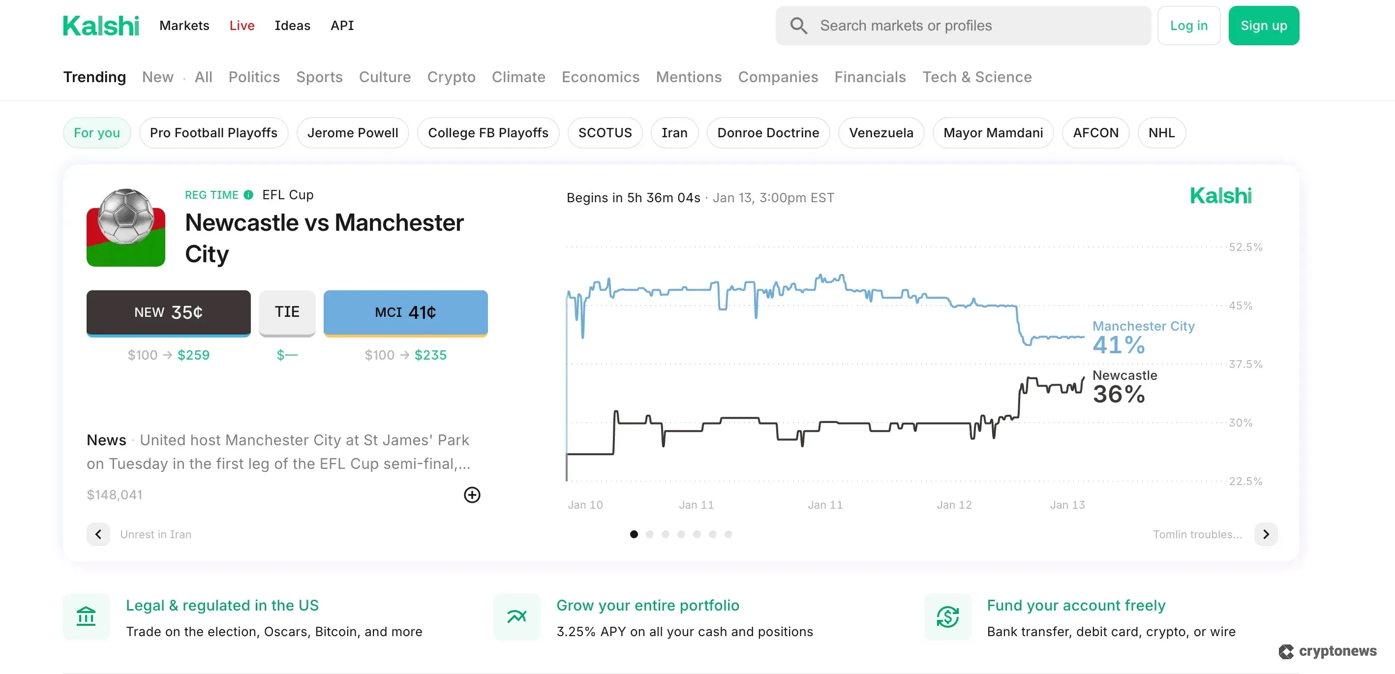 kalshi prediction platform january 2026
