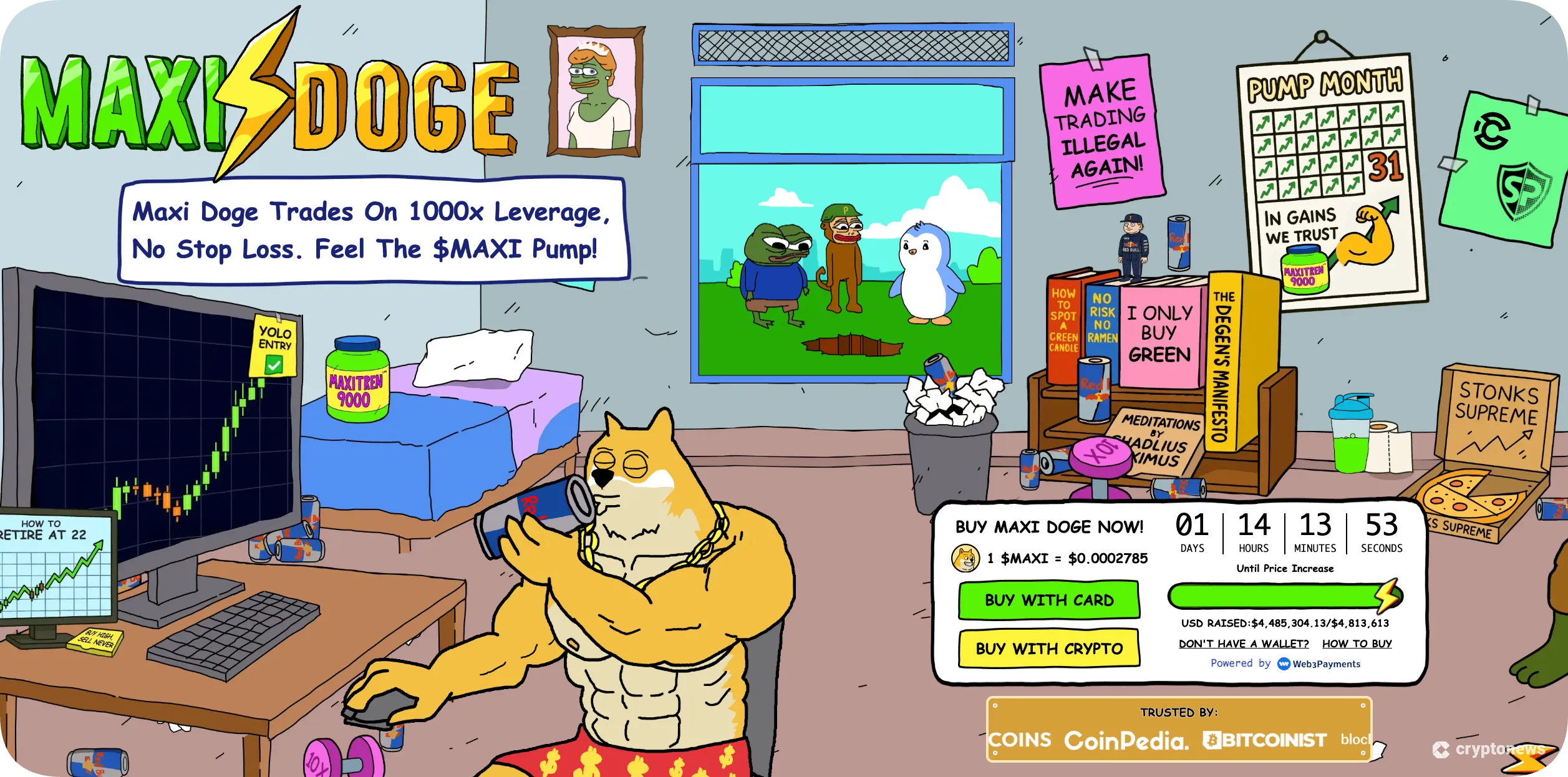 maxidoge best new erc 20 tokens january 2026