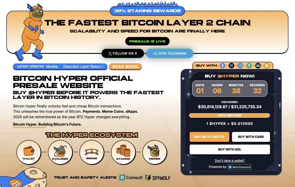 bitcoin hyper presale