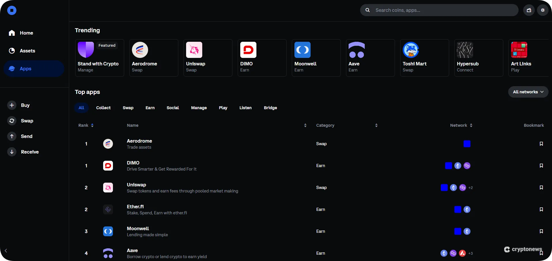 coinbase wallet, dapp browser