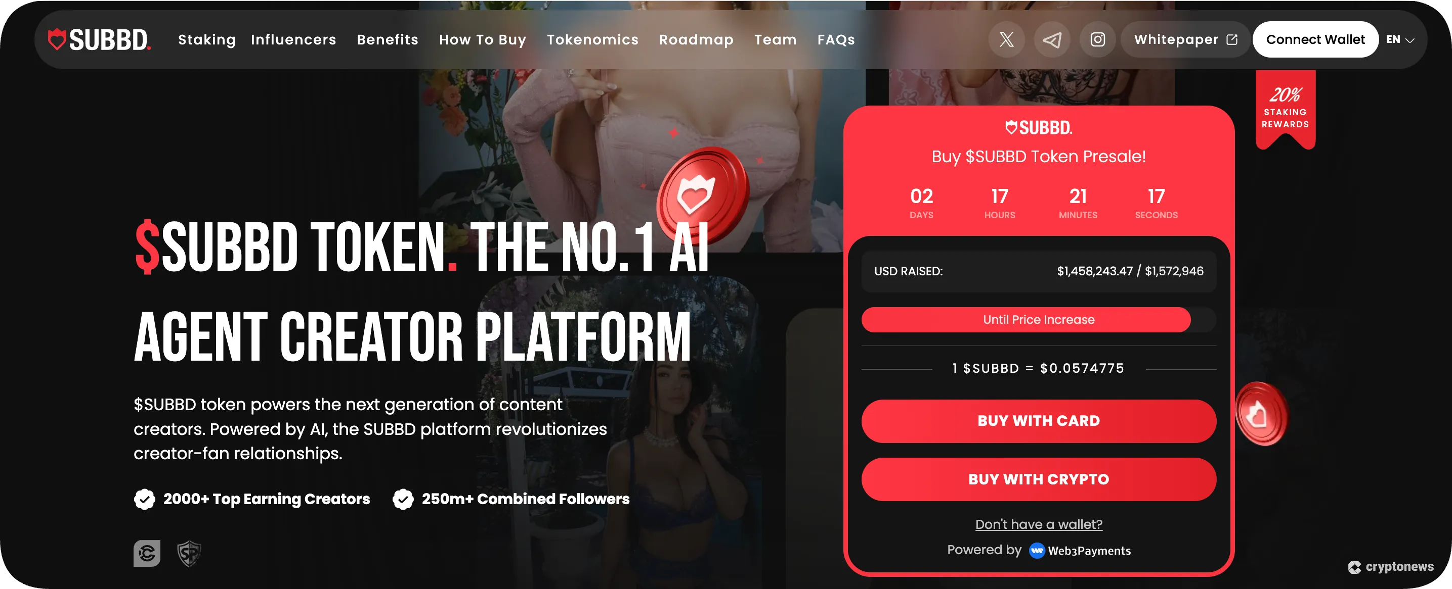 subbd most undervalued crypto presale january 2026