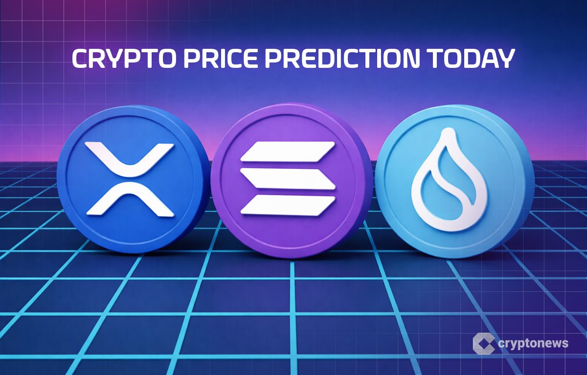 Crypto Price Prediction Today 22 January – XRP, Solana, Sui