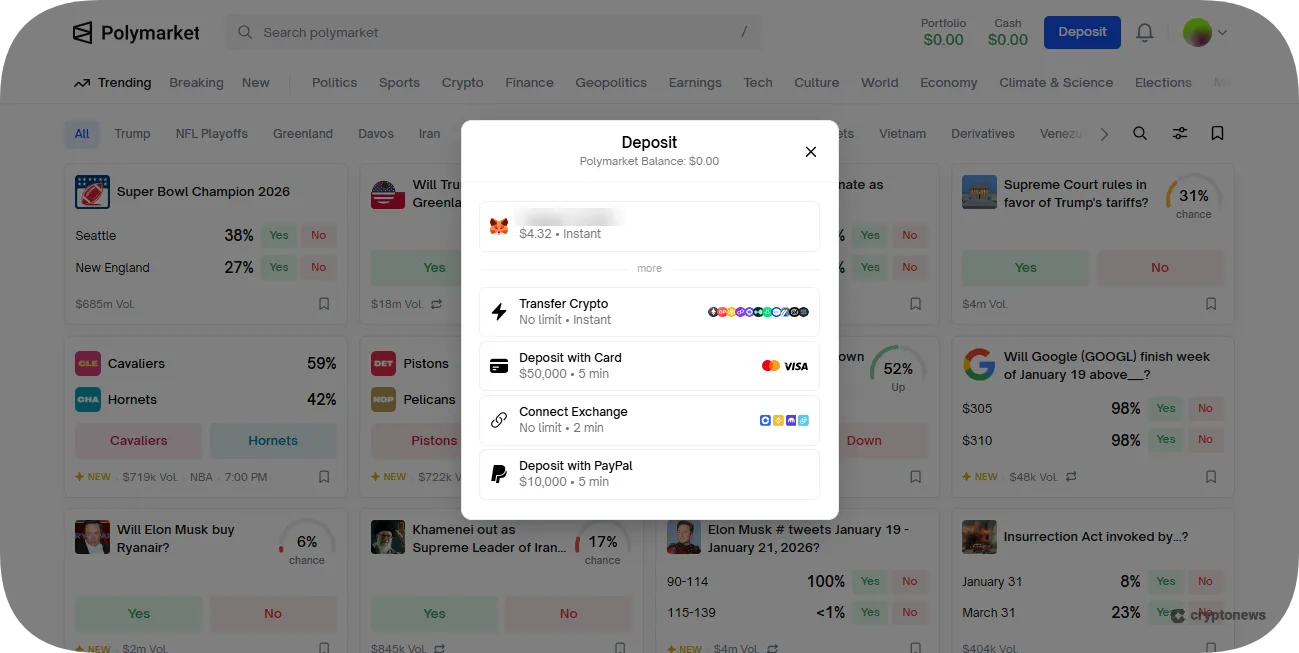 Bridge or Deposit Funds