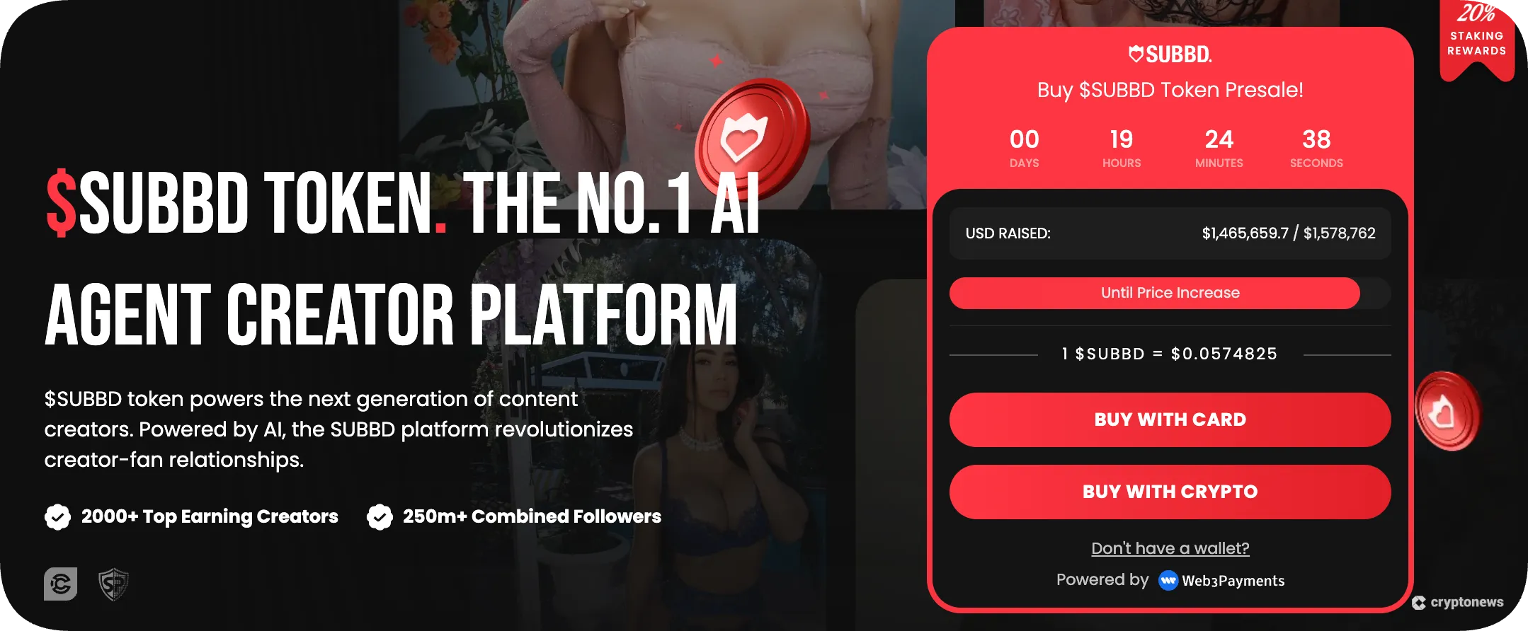 screenshot of the crypto winter token SUBBD .webp