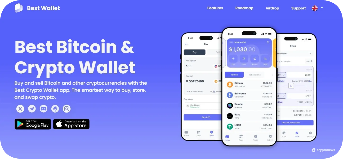 best wallet homepage