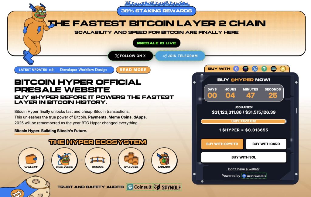 bitcoin hyper presale