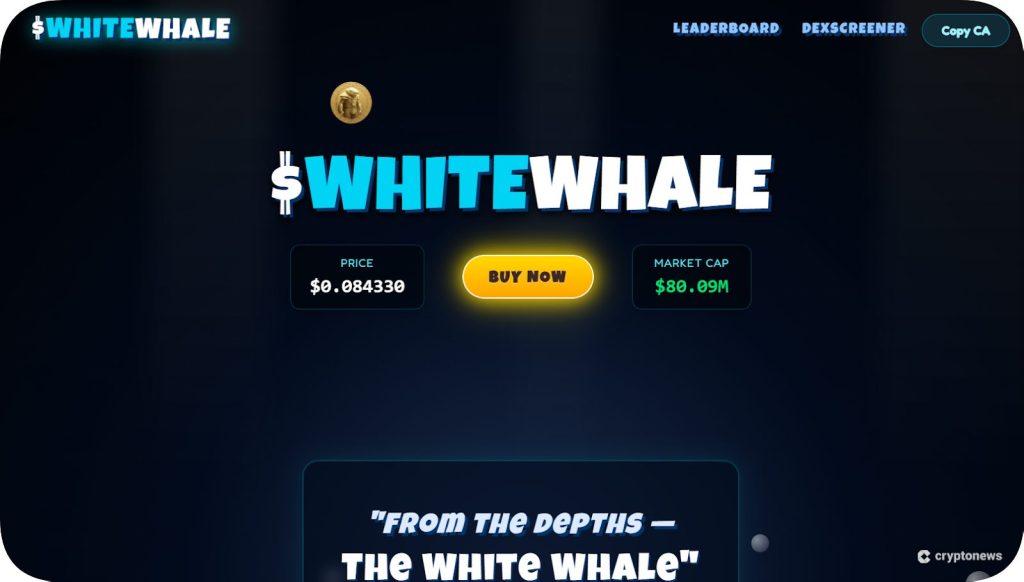 The White Whale (WHITEWHALE) official website