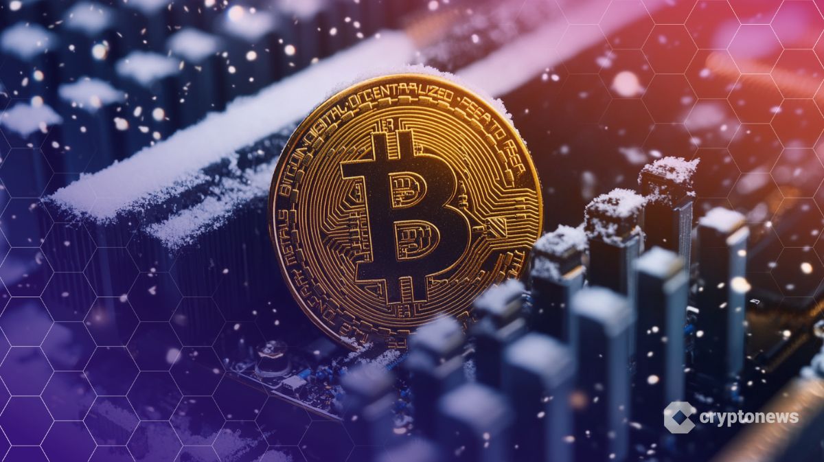 Bitcoin Hashrate Falls 12% Nach US Winter Storms Hit Miners - CryptoNews.com | Related Crypto Article