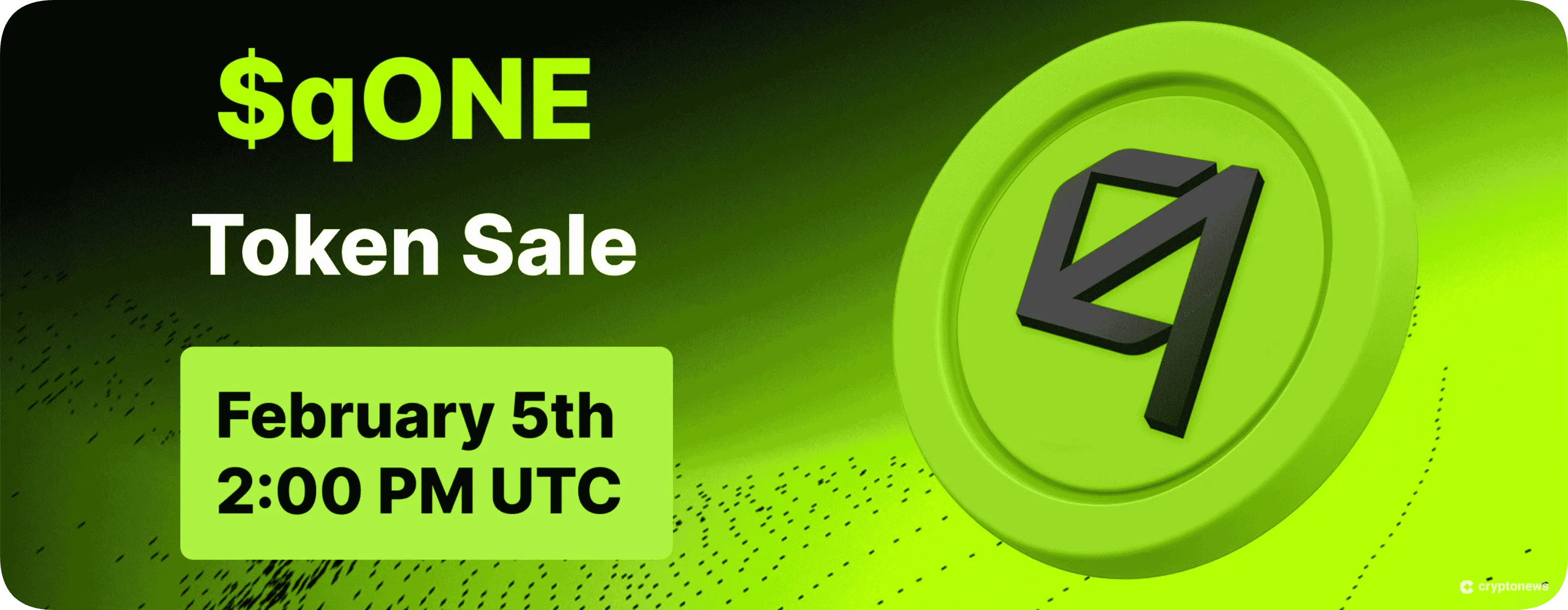 qONE token sale