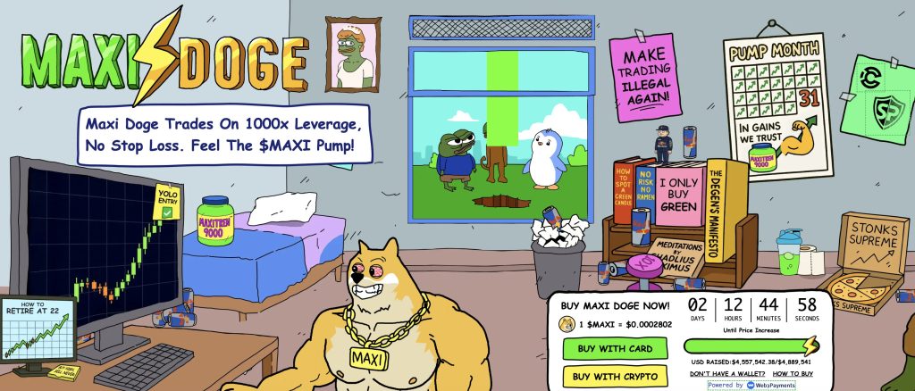 maxi doge crypto presale