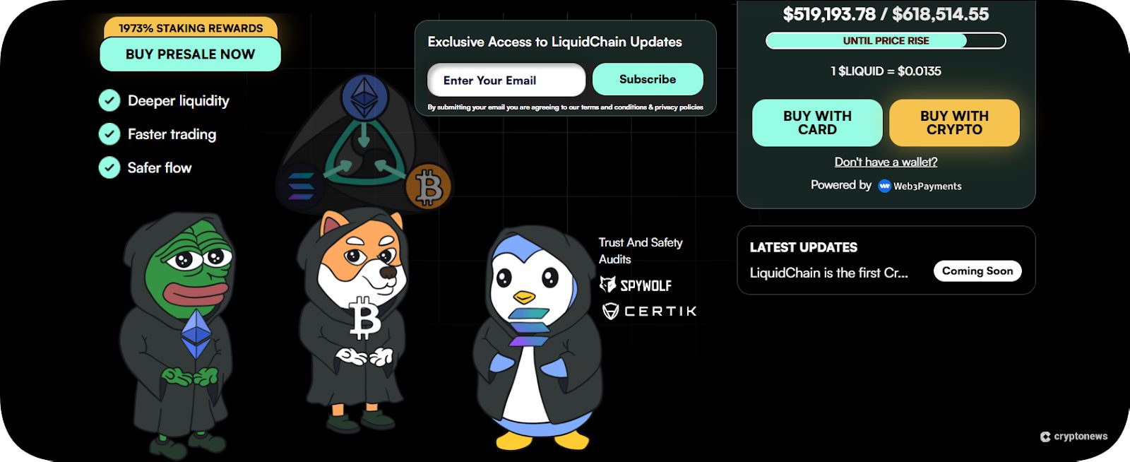 liquidchain homepage