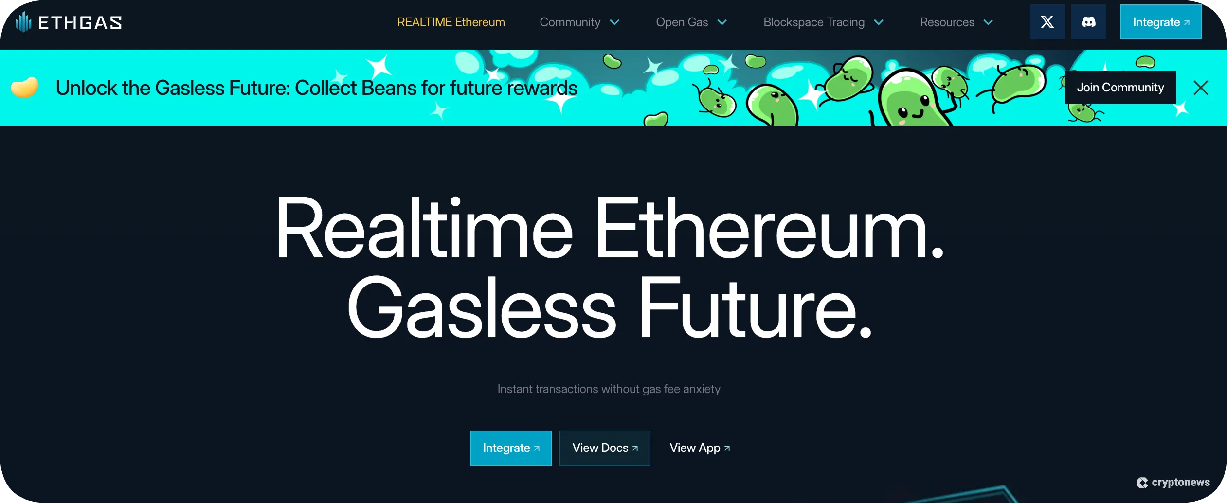 new trending token ETHGas (GWEI)