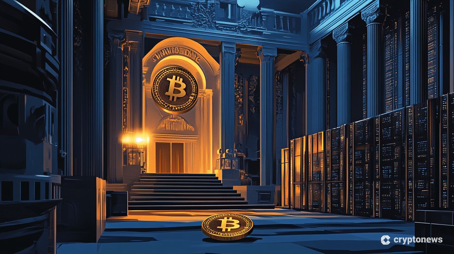 bitcoin price - rolling out of a bank and into a data center