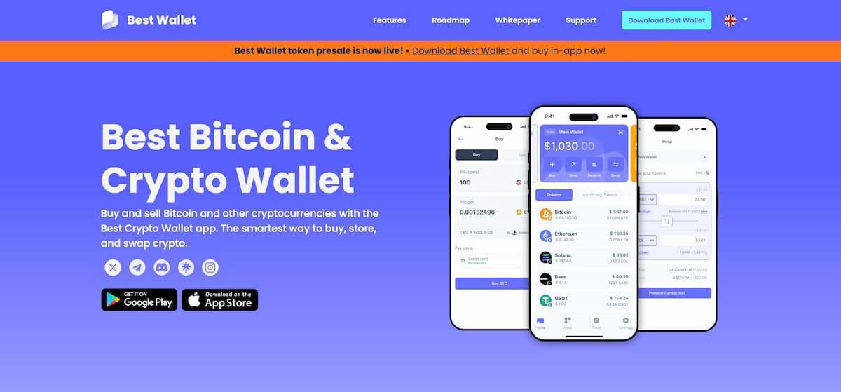 best wallet homepage