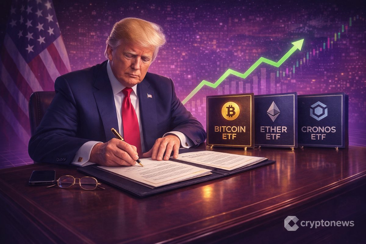 Trump Media files for new crypto ETFs tied to Bitcoin, Ether, and Cronos, an yield-driven move that could reshape its asset strategy.