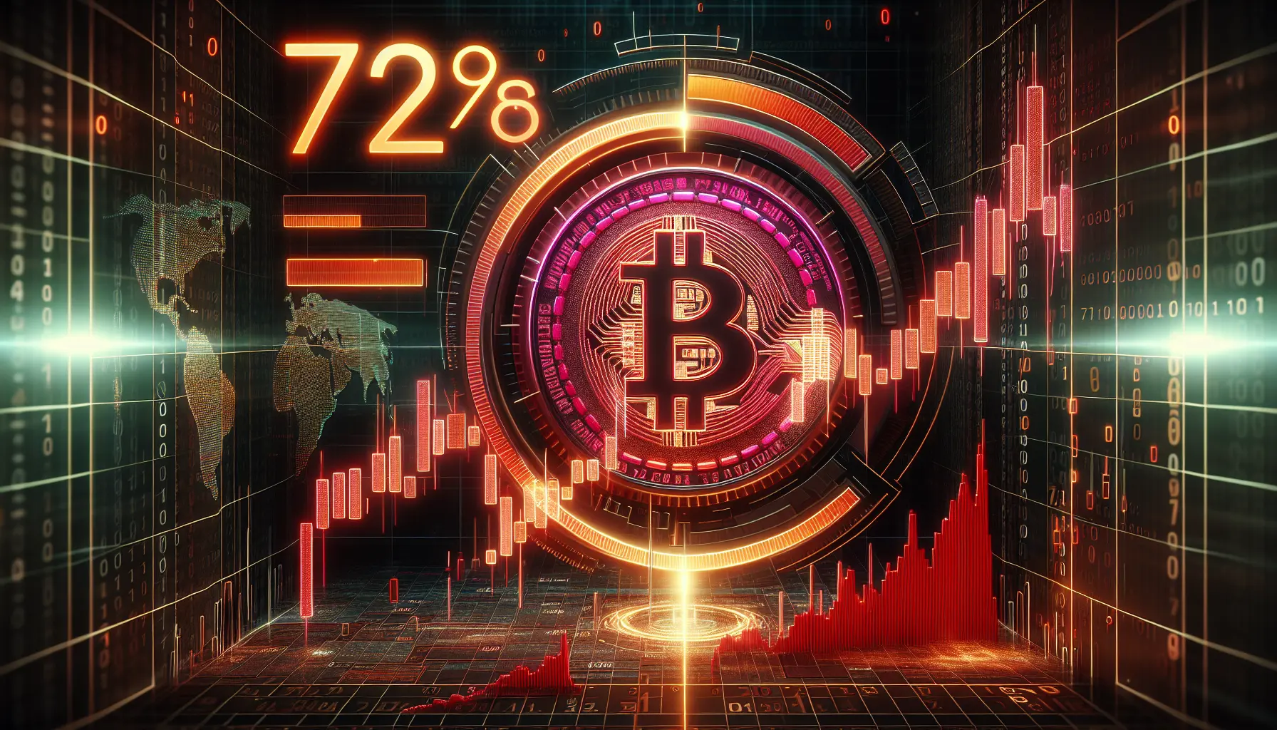 Polymarket Shows 75% Odds of Bitcoin Dropping Below $55k