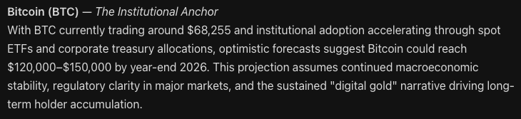 China's Alibaba AI Predicts the Price of XRP, Bitcoin and Ethereum by the End of 2026