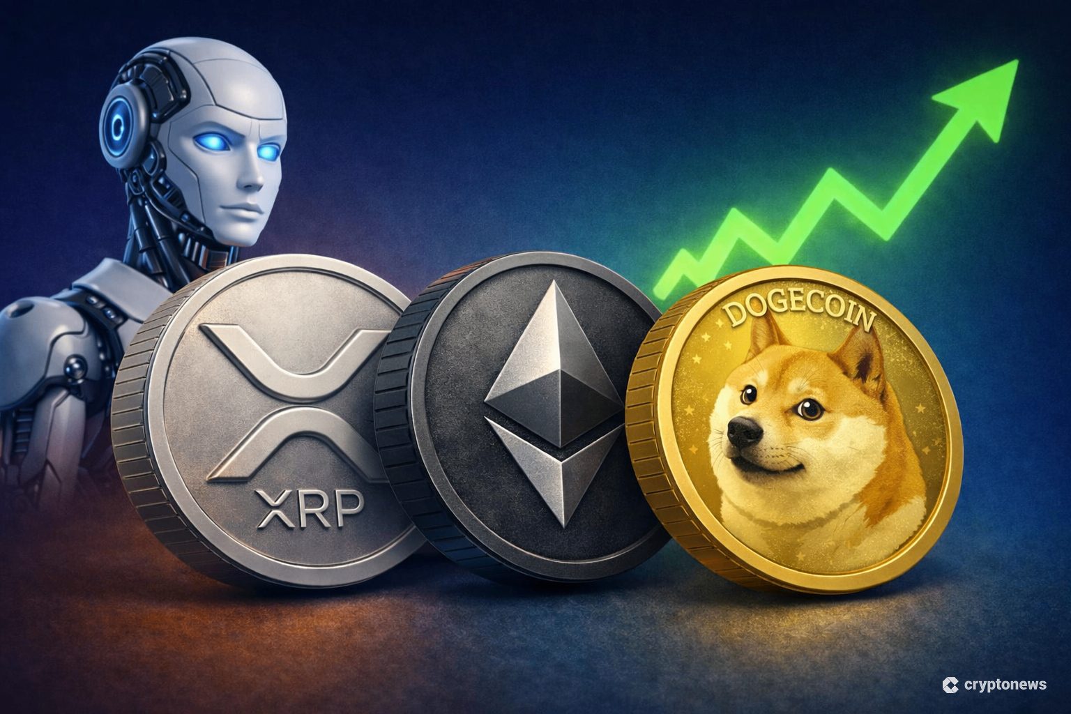 Strange New Chinese AI ‘KIMI’ Predicts the Price of XRP, Ethereum and Dogecoin by the End of 2026