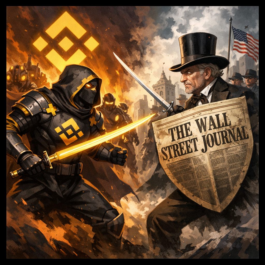 The Binance crypto exchange has gone on the offensive against the Wall Street Journal and its Iran sanctions report