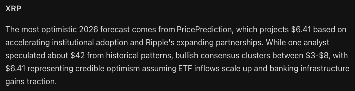 China's Alibaba AI Predicts the Price of XRP, Bitcoin and Ethereum by The End of 2026
