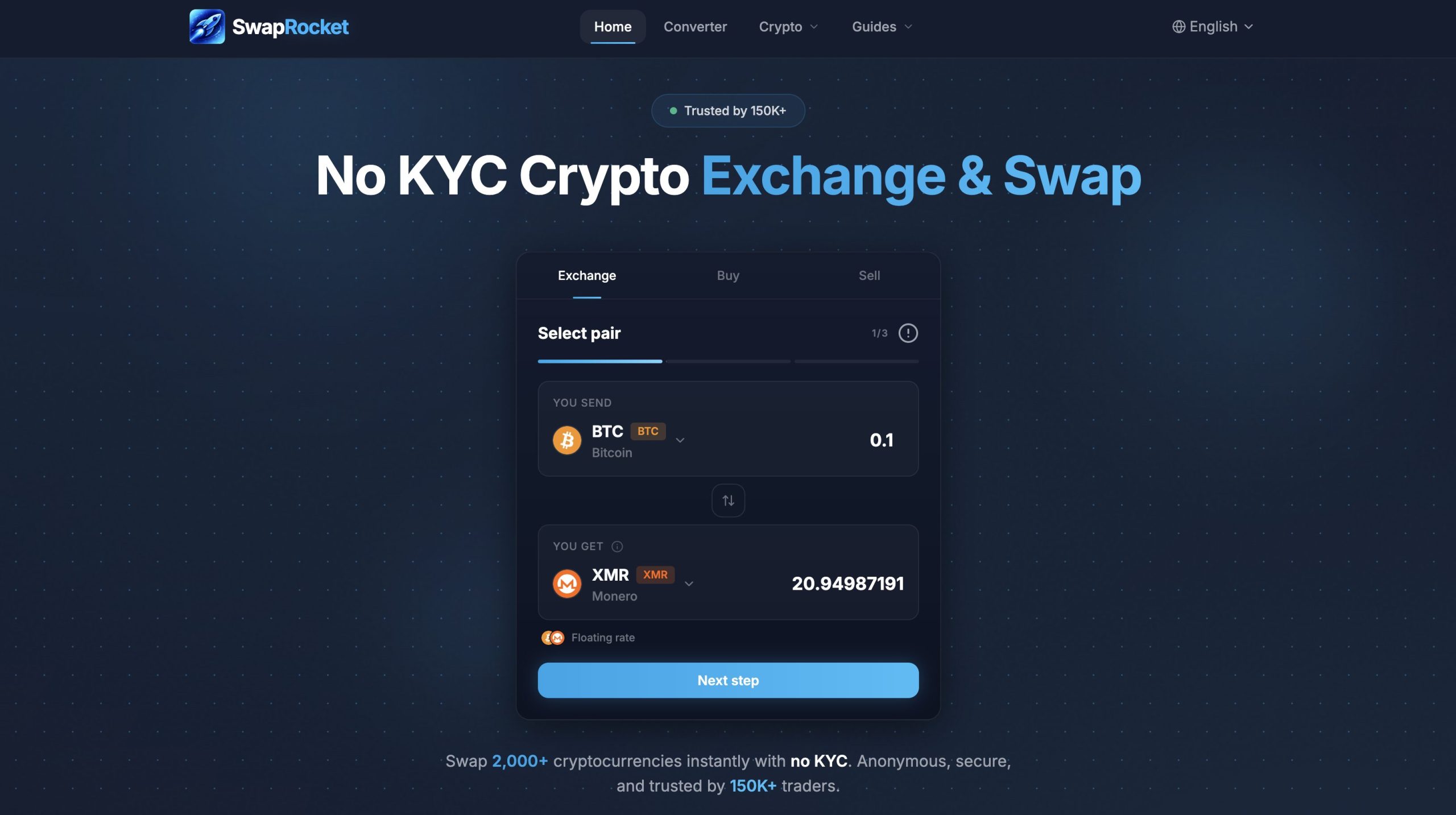 swaprocket review homepage cryptonews