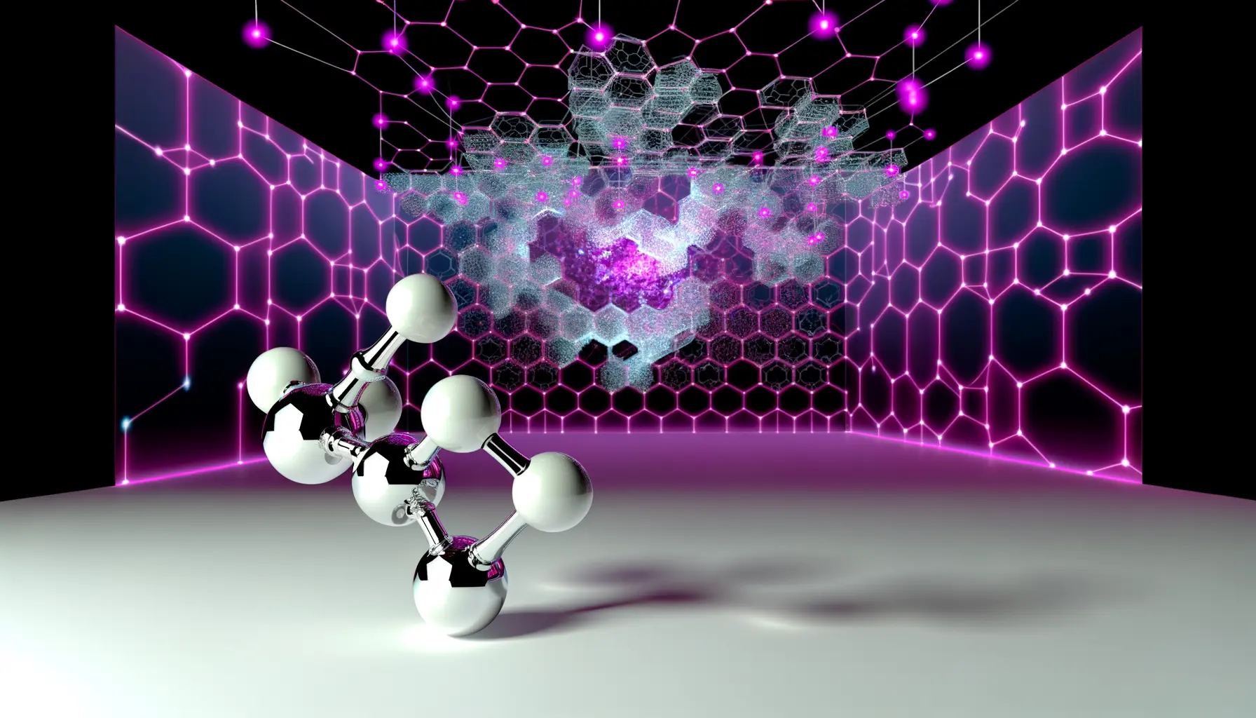 DeSci is having a moment. Bio Protocol crypto surged roughly 90% as AI-driven biotech funding collides with onchain infrastructure AI-generated peptide molecule with blockchain network visualization representing decentralized science innovation