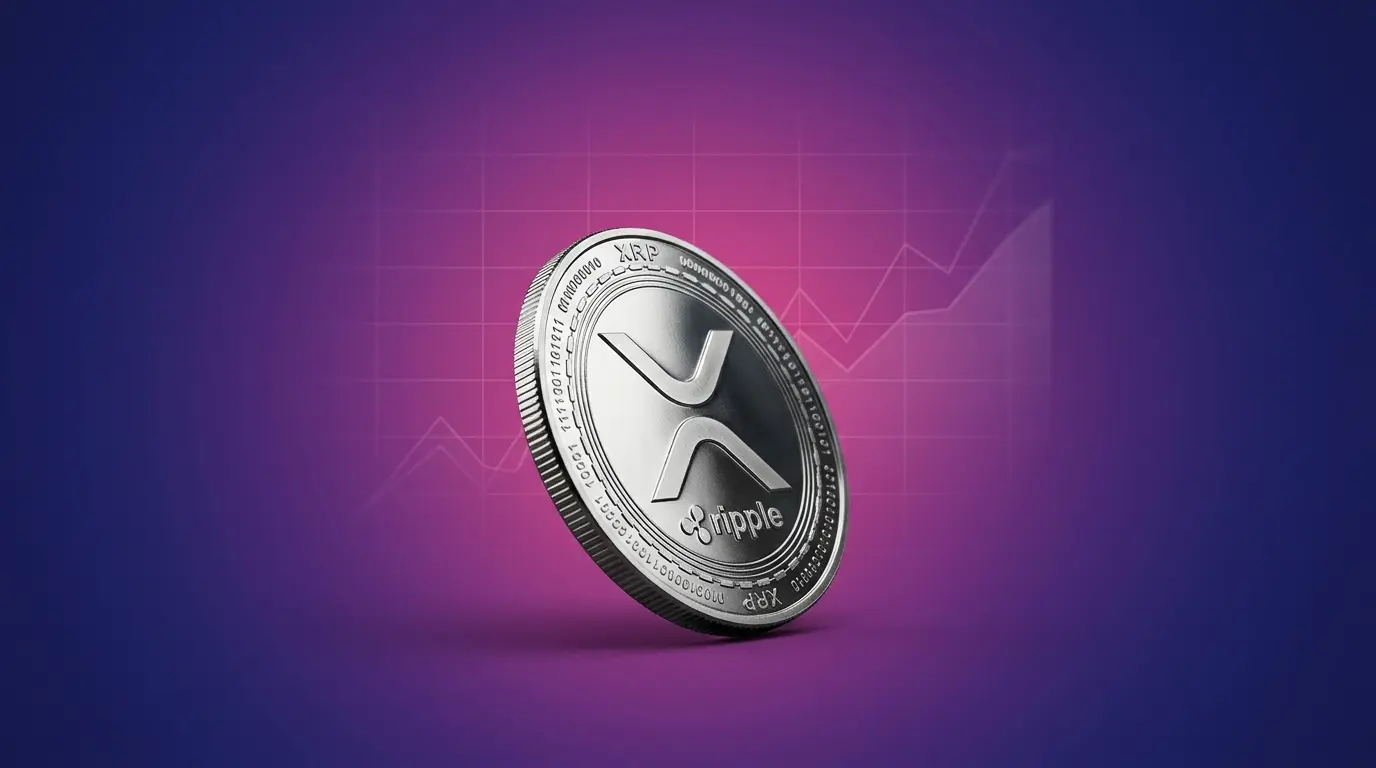XRP is facing a tough zone against the CLARITY Act of the Senate Banking Committee today, and traders are seeing the XRP cryptocurrency on the edge against the purple-magenta color of the broader chart.
