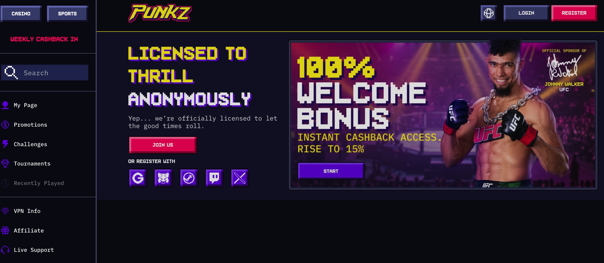punkz vpn friendly football betting