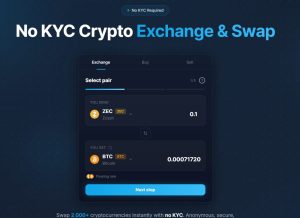 Swap ZEC to BTC on SwapRocket