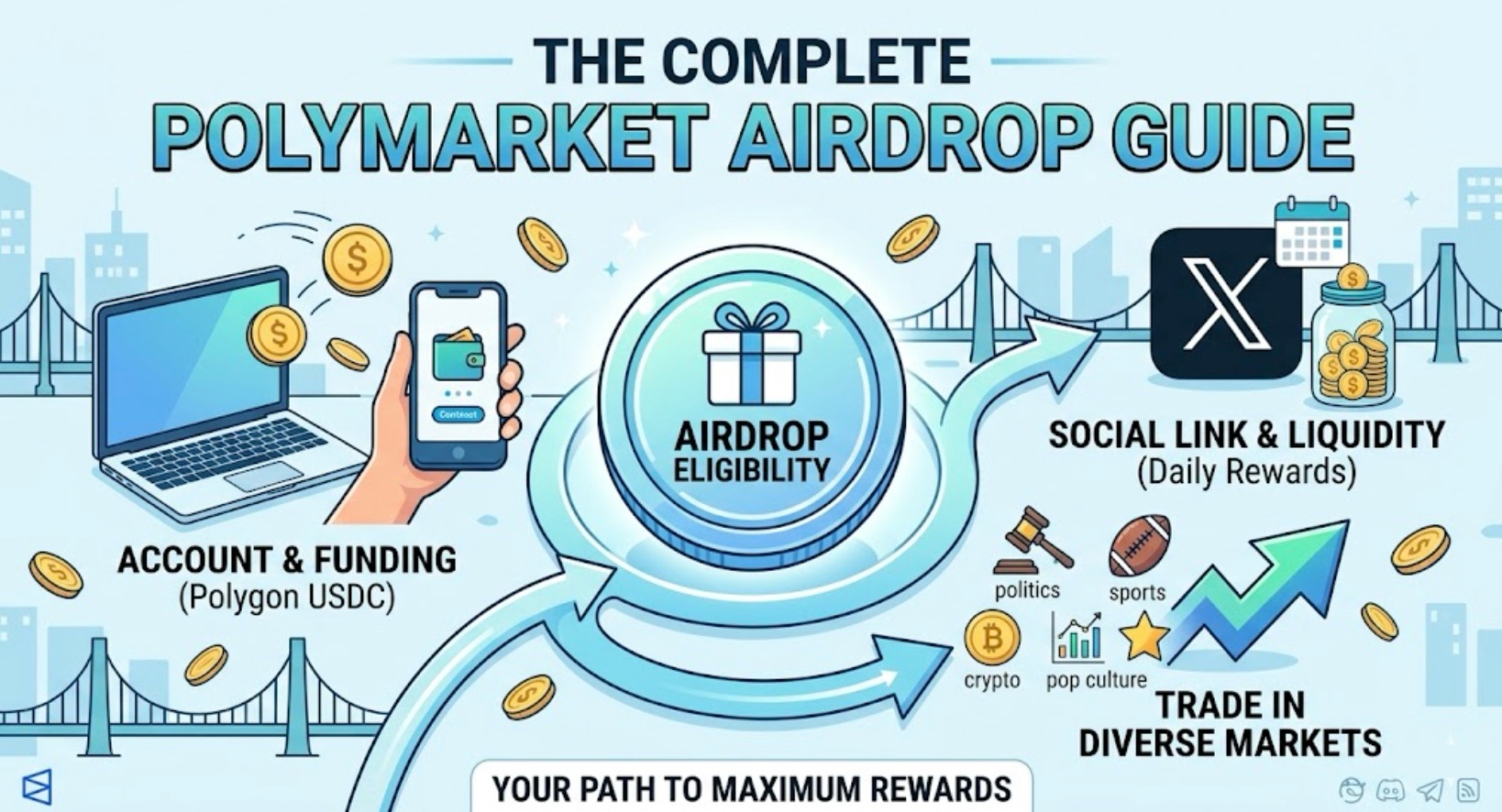 How to Get the Polymarket Airdrop: Step-by-Step Eligibility Guide