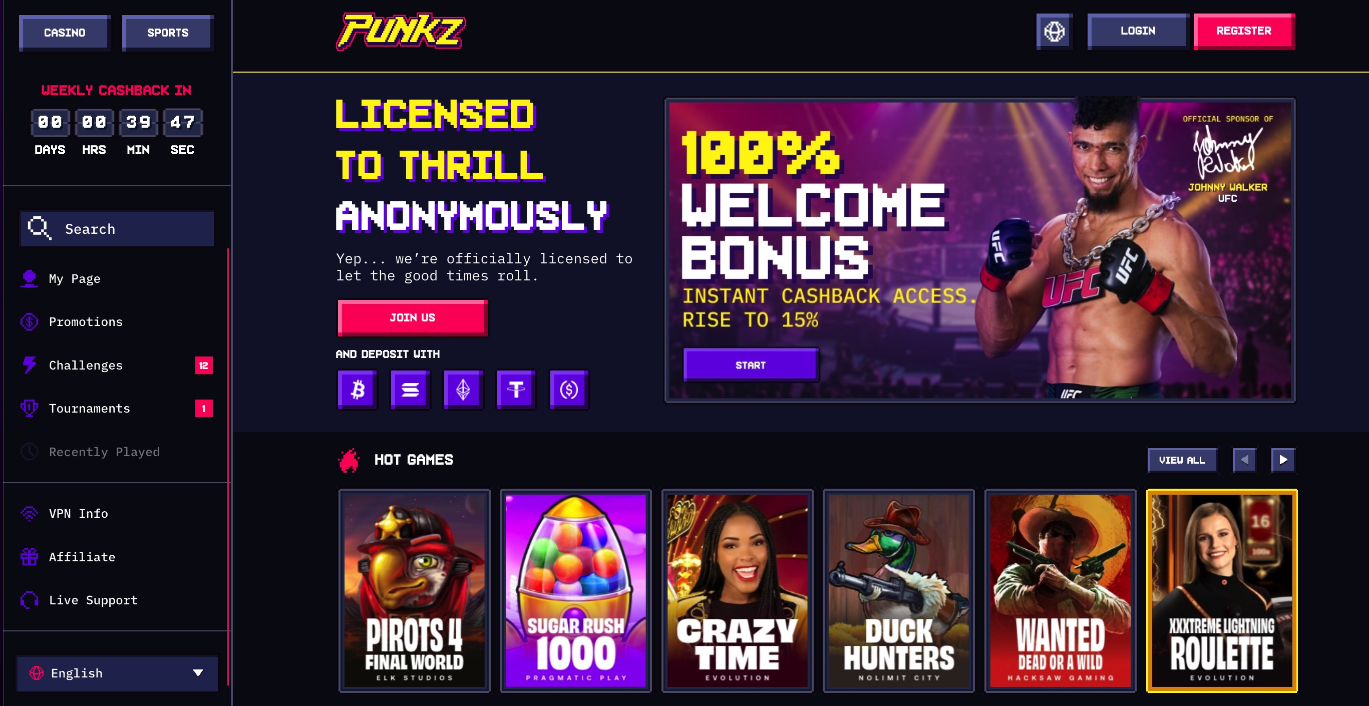 Punkz BC Game Alternative