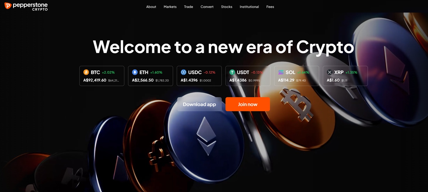 Pepperstone Crypto