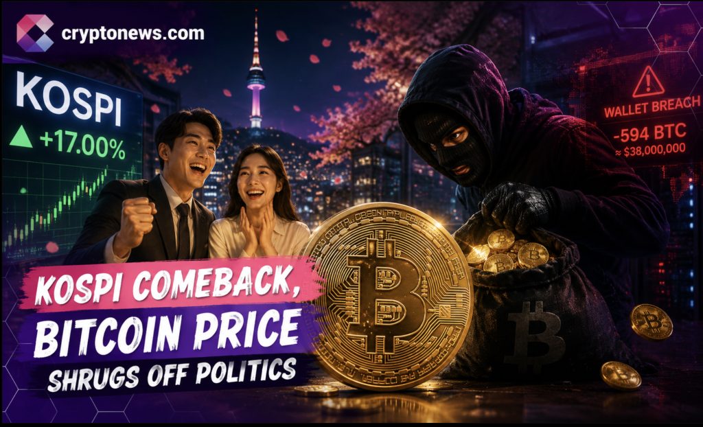 July Round Up, Kospi Coming Back, Bitcoin Price Ignores Politics