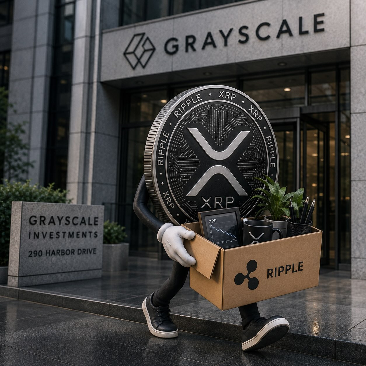 Grayscale XRP Trust Sees Major Drop in Holdings