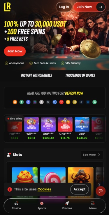 Luckyrollers best crypto casino