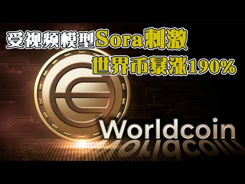 受视频模型Sora刺激  世界币暴涨190%