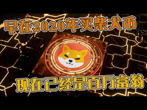 早在2020年买柴犬币  现在已经是百万富翁！